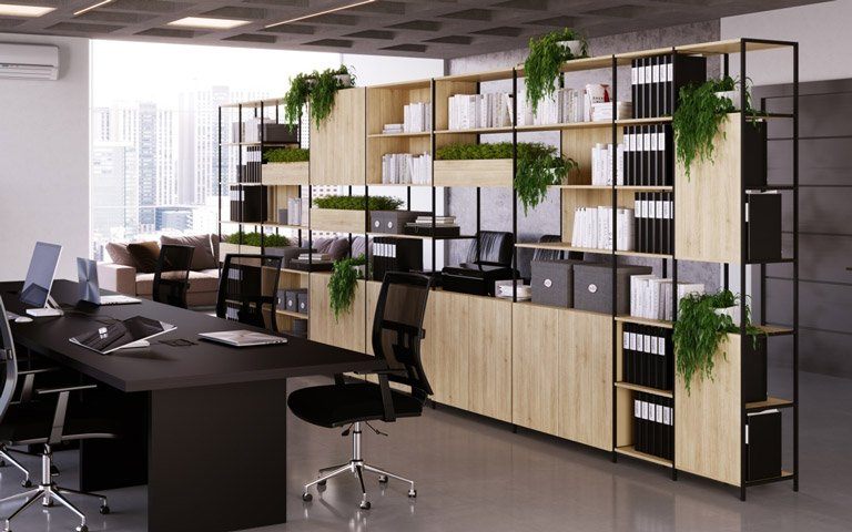 Office Furniture: Estanterías modulares